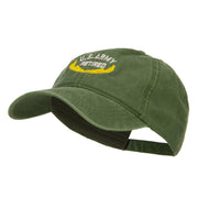 US Army Retired Emblem Embroidered Washed Cap