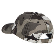 US Army Veteran Military Embroidered Enzyme Camo Cap