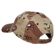 US Army Veteran Military Embroidered Enzyme Camo Cap