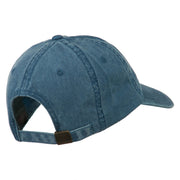 Star of David Embroidered Washed Dyed Cap