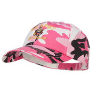 US Army Veteran Military Embroidered Enzyme Camo Cap