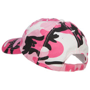 US Army Veteran Military Embroidered Enzyme Camo Cap