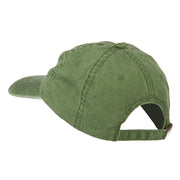 Fishing Red Walleye Lure Embroidered Washed Cap