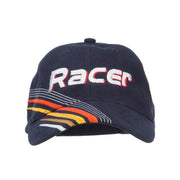 Racer Embroidered Deluxe Cotton Cap