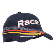 Racer Embroidered Deluxe Cotton Cap