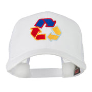 Recycle Logo Embroidered Mesh Cap