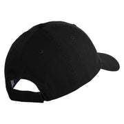 Blueberries Embroidered Low Profile Pet Spun Washed Cap - Black OSFM