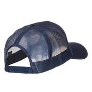 US Navy Retired Emblem Embroidered Mesh Cap