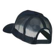 Recycle Logo Embroidered Mesh Cap