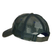 US Army 82nd Airborne Retired Embroidered Low Profile Cotton Mesh Cap