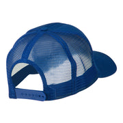 Recycle Logo Embroidered Mesh Cap