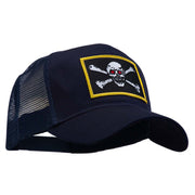 Skull Choppers Red Eyes Patched Cap