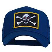 Skull Choppers Red Eyes Patched Cap