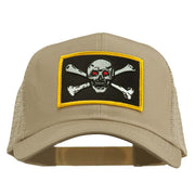 Skull Choppers Red Eyes Patched Cap