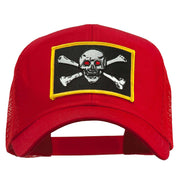 Skull Choppers Red Eyes Patched Cap