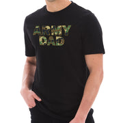 Army Dad Camo Graphic Design Short Sleeve Cotton Jersey T-Shirt