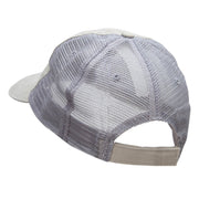 Keepin it Real Embroidered Washed Trucker Cap