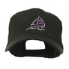 Sailboat with Wave Logo Embroidered Cap