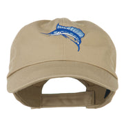 Sailfish Embroidered Washed Cap