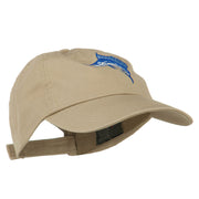 Sailfish Embroidered Washed Cap