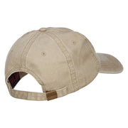 San Antonio Embroidered Washed Cap