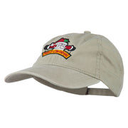 Merry Christmas Santa Claus Embroidered Cotton Cap