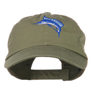 Sailfish Embroidered Washed Cap