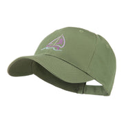 Sailboat with Wave Logo Embroidered Cap