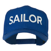 Sailor Embroidered Cap