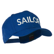 Sailor Embroidered Cap