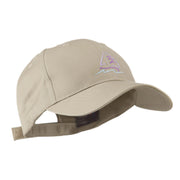 Sailboat with Wave Logo Embroidered Cap