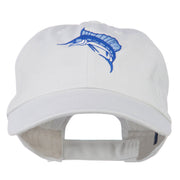 Sailfish Embroidered Washed Cap