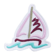 Sailboat Embroidered Patch - Sailboat OSFM