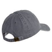 Sailbot Patched Pigment Dyed Wash Cap - Grey OSFM