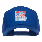 USA Keep the Law Patched Cap