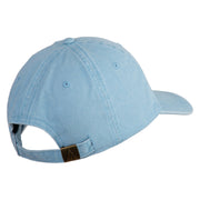 Sailbot Patched Pigment Dyed Wash Cap - Lt Blue OSFM
