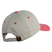 Sailbot Patched Pigment Dyed Wash Cap - Beige Red OSFM