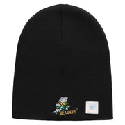 Licensed Navy Seabees Embroidered Short Beanie Made in USA