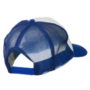 Sailboat Under Sun Embroidered Foam Mesh Back Cap