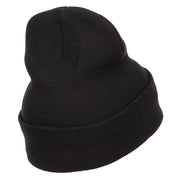 Scuba Diving Veteran Embroidered Long Beanie