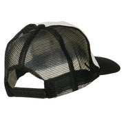 Sailboat Under Sun Embroidered Foam Mesh Back Cap