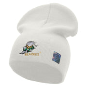 Licensed Navy Seabees Embroidered Short Beanie Made in USA