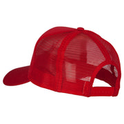 Solid Cotton Prostyle Twill Mesh Cap