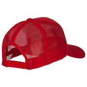 Solid Cotton Prostyle Twill Mesh Cap