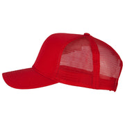 Solid Cotton Prostyle Twill Mesh Cap