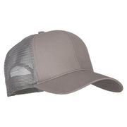 Solid Cotton Prostyle Twill Mesh Cap