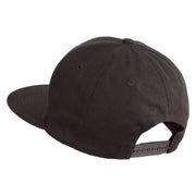 I Am a Fungi Embroidered Flat Bill Snapback Twill Cap - Charcoal OSFM