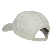 Security Embroidered Washed Buckled Cap