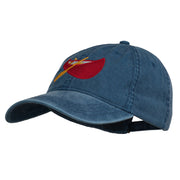 Sport Canoe Embroidered Washed Cap