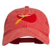 Sport Canoe Embroidered Washed Cap